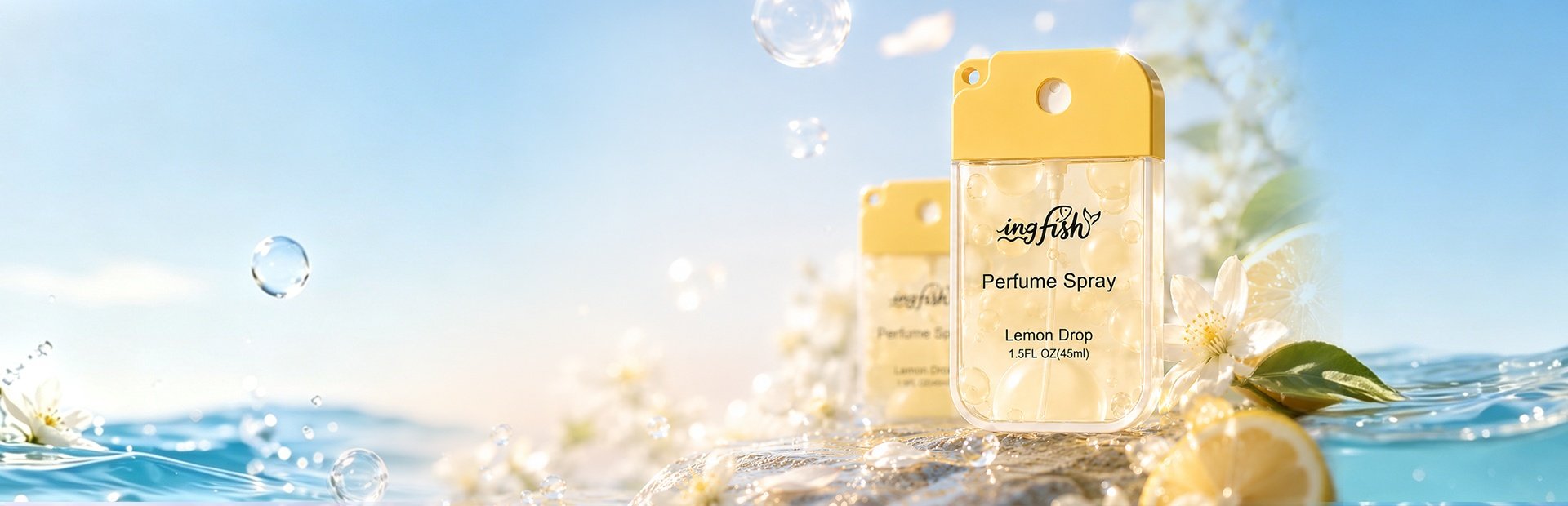 Card spray bottles for personal care brands